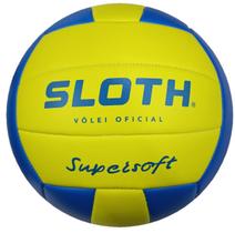 Bola De Volei Sloth Supersoft Quadra / Praia Pu Costurada