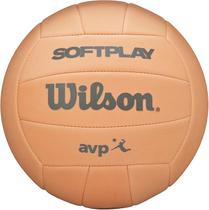 Bola De Volei Wilson Soft Play Avp - Laranja