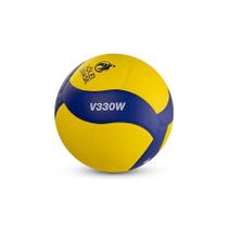 Bola de Voleibol Mikasa V330W - Amarelo e Azul Bola de Voleibol Mikasa V330W - Amarelo e Azul