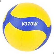 Bola De Voleibol Mikasa V370w Padrão Fivb Amarelo/azul