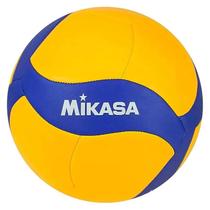 Bola de Voleibol V370W FIVB Amarelo e Azul - Mikasa