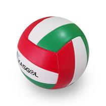Bola De Voleibol Verde Vermelho E Branco - Kasgol