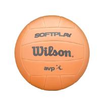 Bola de Voleibol Vôlei AVP Soft Play Praia Quadra 18 Painéis Esportiva Wilson