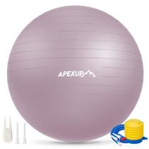 Bola de Yoga APEXUP XXL 85 cm Antiderrapante Resistente Mauve Bola de Yoga APEXUP XXL 85 cm Antiderrapante Resistente Mauve