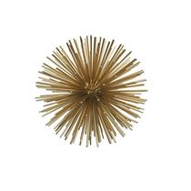 Bola Decorativa em Metal Dourada 21cm - BTC