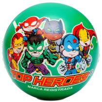 Bola Dente de Leite Super Herói Verde Huk Infantil Vinil Bola Dente de Leite Super Herói Verde Huk Infantil Vinil