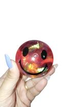 BOLA DIVERTIDA COM LUZ CARINHA OU GILTTER unidade