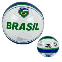 Bola do brasil 6191 - branca com x em azul e verde