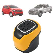 Bola Do Câmbio Cor Amarelo Palio Fiorino Mobi Novo Uno Idea Siena Strada Bola Do Câmbio Cor Amarelo Palio Fiorino Mobi Novo Uno Idea Siena Strada
