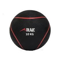 Bola emborrachada para treinamento funcional medicine ball 10 kg rae fitness