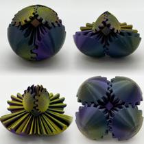 Bola Engrenagem Sensorial Fidget Toy Gear Ball Brinquedo Relaxante para Foco -