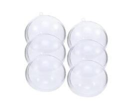 Bola Esfera Acrilica 6,5cm para decoração natal lembrancinha- 10 unidades Bola Esfera Acrilica 6,5cm para decoração natal lembrancinha- 10 unidades