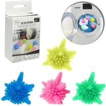 Bola esfera mágica anti-enredamento lavar roupa kit 6 pçs Bola esfera mágica anti-enredamento lavar roupa kit 6 pçs