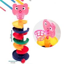 Bola Espiral Torre Queda Coordenação Motora Basquete Bebê