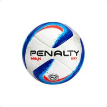 Bola Esportiva Indoor Penalty Max 50 Xxiv Branca E Azul Bola Esportiva Indoor Penalty Max 50 Xxiv Branca E Azul