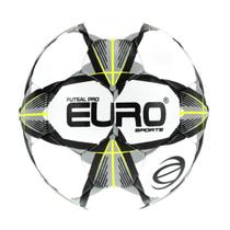 Bola Euro Futsal Pro Tectouch Cinza e Amarela - Único