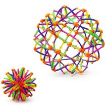 Bola Expansiva Mágica Abre E Fecha Colorida 30cm Aberta Bola Expansiva Mágica Abre E Fecha Colorida 30cm Aberta