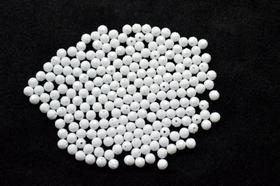 Bola Facetado 06mm Cor 008 Branco Fechado - pct c/ 250g