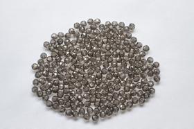 Bola Facetado 06mm Cor 085 Preto Transparente - pct c/ 250g
