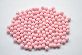 Bola Facetado 08mm Cor 070 Rosa Fechado - pct c/ 250g