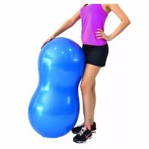Bola Feijão Fitness Azul Supermedy