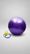 Bola Fitness 60-65cm c/ Bomba Suporta 300kg