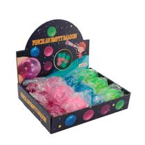 BOLA FLUORESCENTE - anti estresse - display com 12 unidades