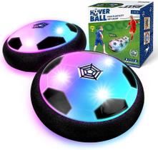 Bola Flutua Pelo Ar Hoverball + Luzes Em Leds Diversão Garantida