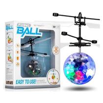 Bola flutuante de drone, bola voadora com sensor de luz LED Bola flutuante de drone, bola voadora com sensor de luz LED