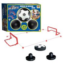 Bola Flutuante Disco e Hover Ball Com Campo e Gol