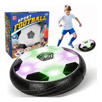 Bola Flutuante Hover Ball Infantil Com Luz LED Futebol Indoor Desliza no Piso Proteção para Móveis Brinquedo para Crianças Envio Imediato Com NFe