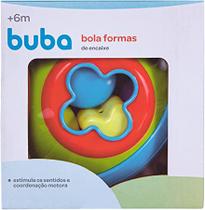 Bola Forma de Encaixe Brinquedo Bebê Buba