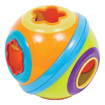 Bola Formas De Encaixe Brinquedo Educativo Bebe Buba - 11394