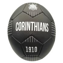 Bola Futeboç Corinthians Black Unissex - Preto e Prata