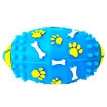 Bola Futebol Americano Brinquedo para Cães Gg Cores Variadas Bola Futebol Americano Brinquedo para Cães Gg Cores Variadas