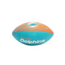 Bola Futebol Americano Wilson NFL Team Tailgate Jr Miami Dolphins Junior Jogos Treinos Leve