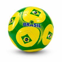 Bola Futebol Brasil Infantil Verde Amarela Resistente Copa 2026