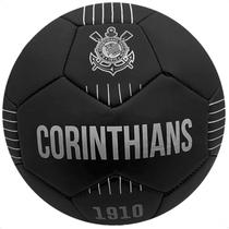 Bola futebol campo corinthians black preto oficial timão - Sportcom
