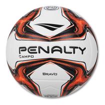 Bola Futebol Campo Penalty Bravo XXIV Laminado PU 6 Gomos