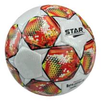 Bola Futebol De Campo Kagiva Costurada Star 32gomos Vermelho