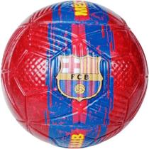 Bola futebol de campo n5 bercelona azul e vermelha maccabi
