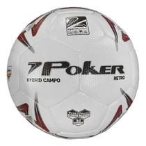 Bola Futebol de Campo Pro 32 Gomos Hybrid Retro Poker