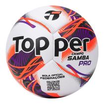Bola Futebol de Campo Topper Samba Pro Pu 2026 Original