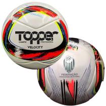 Bola Futebol de Campo Topper Samba Velocity Pro 2022 Fed. PR