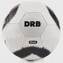 Bola Futebol Drb First 5 Branca E Preta Tamanho 5 Campo