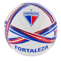 Bola Futebol Fortaleza Estádios 24 Unissex - Branco e Azul