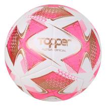 Bola Futebol Futsal Topper 22 - Rosa Chiclete
