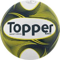 Bola Futebol Slick Ii Society Amarela - Topper