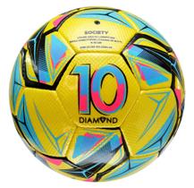 Bola Futebol Society Dalponte 10 Diamond Lançamento Costurada À Mão