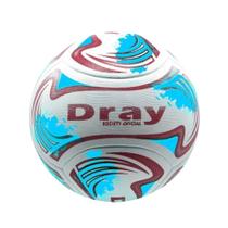 Bola Futebol Society Dray Oficial Original Branca Vermelho